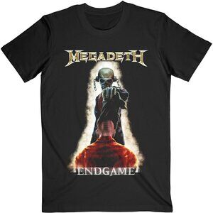 Megadeth Vic Removing Hood Heavy Metal Rock Band Fan Gift Graphic T Shirt 90